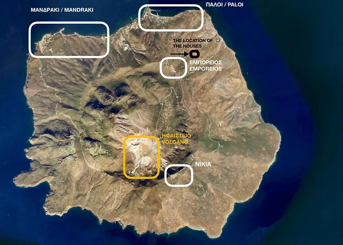 Pavlaina Complex Of Traditional Residences In Nisyros. Enjoy The Garden And The Sea View Διαμέρισμα *