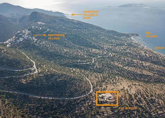 Pavlaina Complex Of Traditional Residences In Nisyros. Enjoy The Garden And The Sea View * Εμπορειός