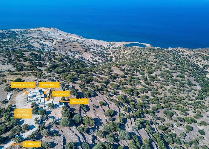 Pavlaina Complex Of Traditional Residences In Nisyros. Enjoy The Garden And The Sea View Διαμέρισμα