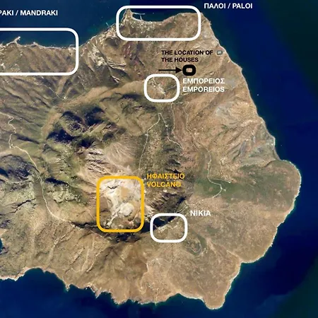 Pavlaina Complex Of Traditional Residences In Nisyros. Enjoy The Garden And The Sea View Apartment *
