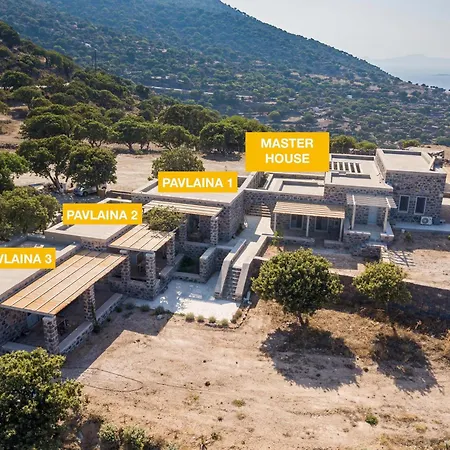 Pavlaina Complex Of Traditional Residences In Nisyros. Enjoy The Garden And The Sea View * Emporeios (Nisyros)